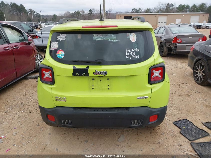 2017 Jeep Renegade Latitude 4X4 VIN: ZACCJBBB7HPF11862 Lot: 43959030