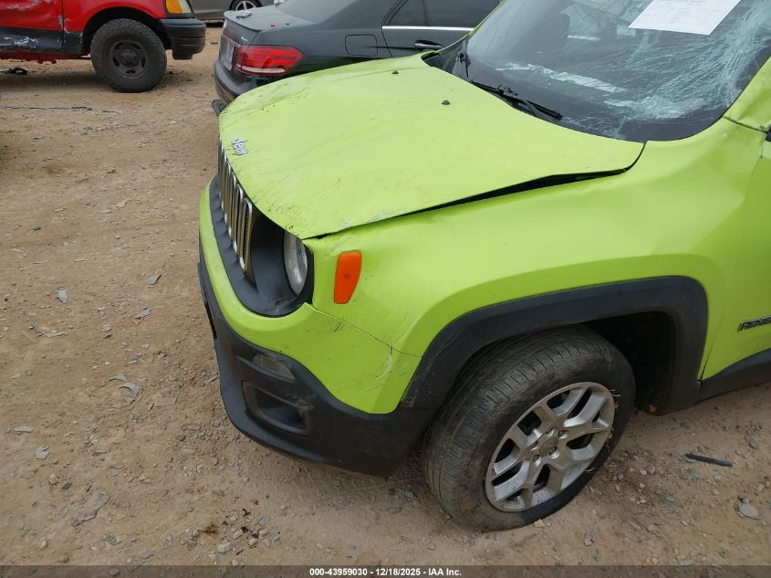 2017 Jeep Renegade Latitude 4X4 VIN: ZACCJBBB7HPF11862 Lot: 43959030