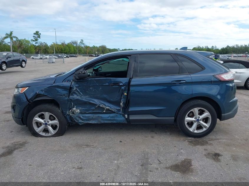 2016 Ford Edge Se VIN: 2FMPK3G92GBC17987 Lot: 43959036