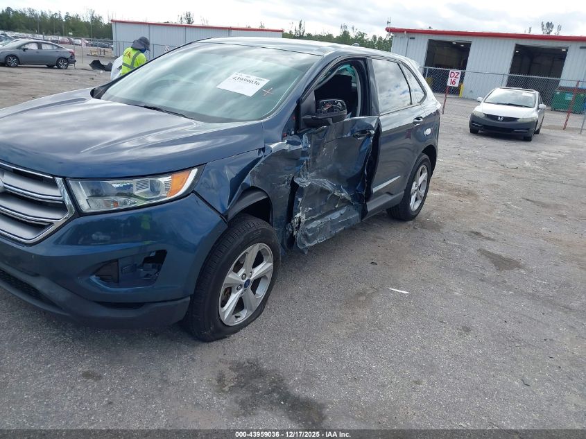 2016 Ford Edge Se VIN: 2FMPK3G92GBC17987 Lot: 43959036
