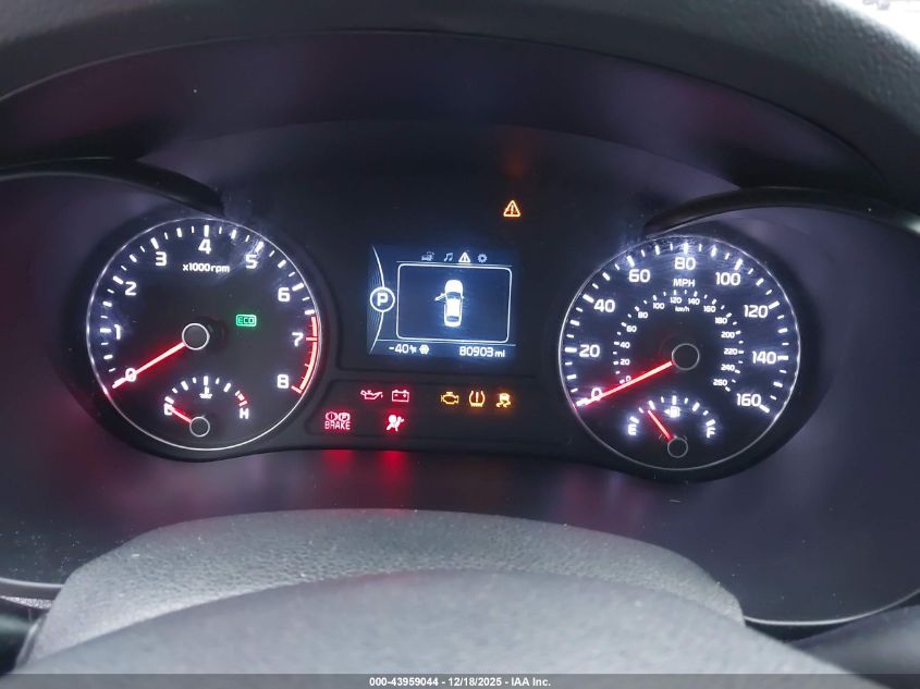 2018 Kia Optima Lx VIN: 5XXGT4L36JG224893 Lot: 43959044