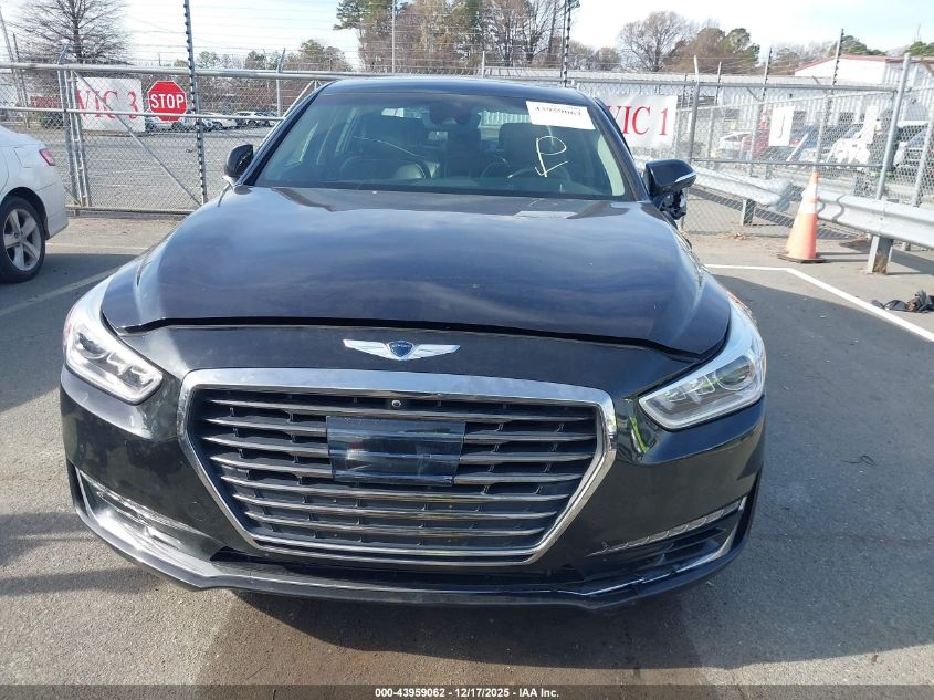 2018 Genesis G90 3.3T Premium VIN: KMHG34JA8JU039638 Lot: 43959062