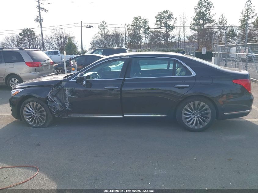 2018 Genesis G90 3.3T Premium VIN: KMHG34JA8JU039638 Lot: 43959062