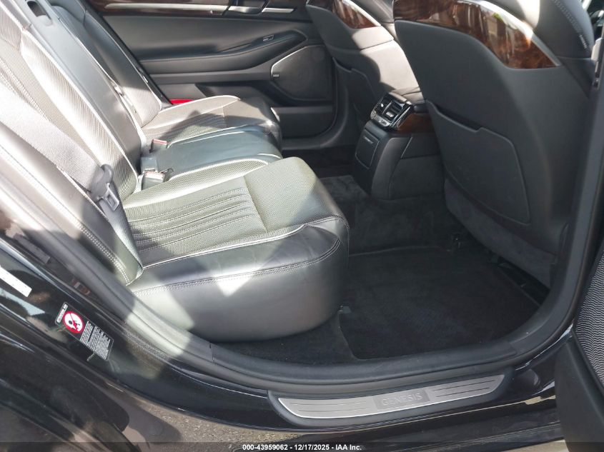 2018 Genesis G90 3.3T Premium VIN: KMHG34JA8JU039638 Lot: 43959062