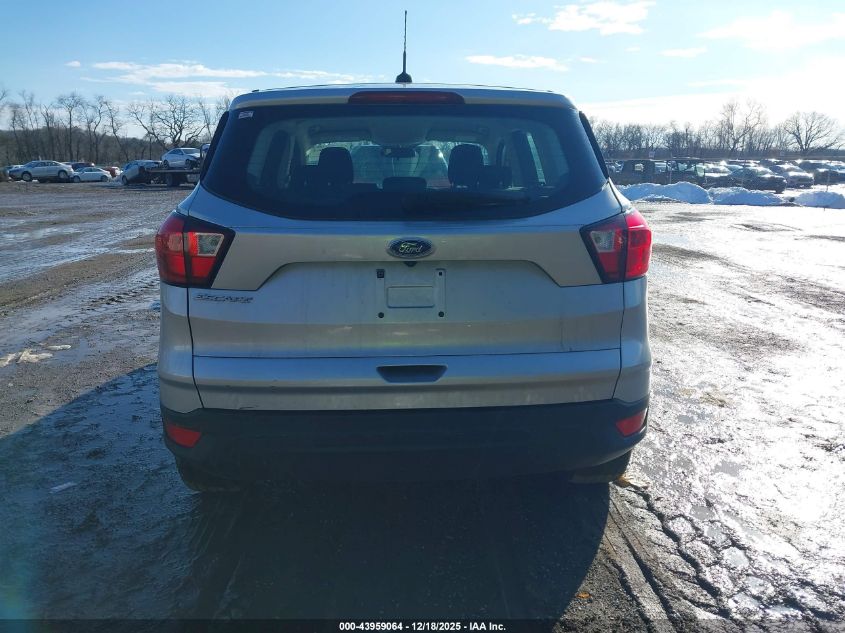 2019 Ford Escape S VIN: 1FMCU0F73KUB22896 Lot: 43959064