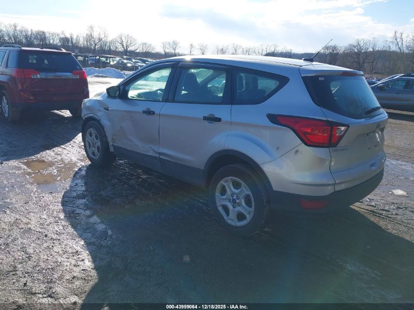 2019 Ford Escape S VIN: 1FMCU0F73KUB22896 Lot: 43959064