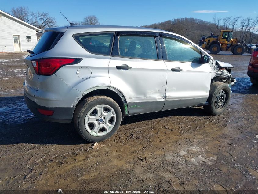 2019 Ford Escape S VIN: 1FMCU0F73KUB22896 Lot: 43959064