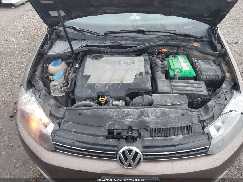 2014 Volkswagen Jetta Sportwagen 2.0L Tdi VIN: 3VWPL7AJ2EM624843 Lot: 43959065