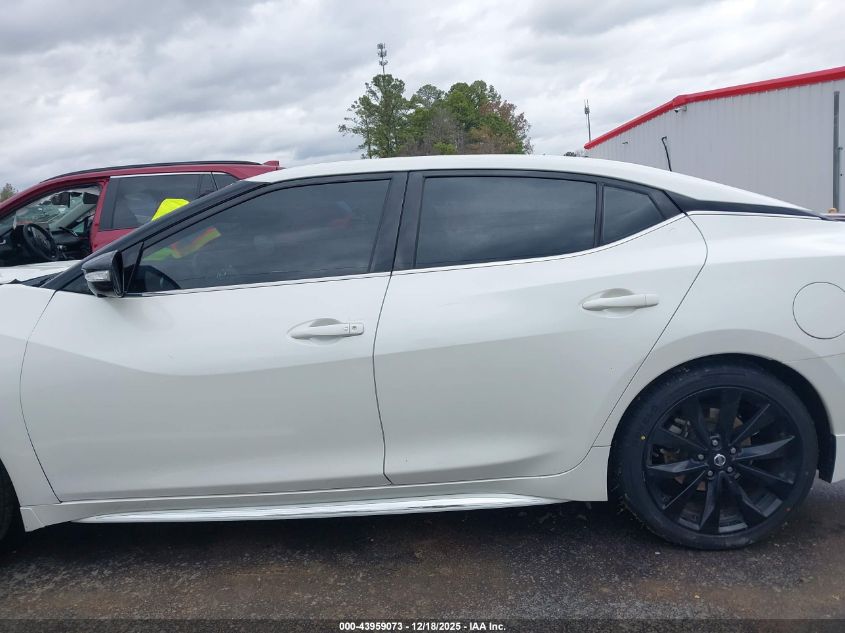 2020 Nissan Maxima Sr Xtronic Cvt VIN: 1N4AA6EV3LC382882 Lot: 43959073