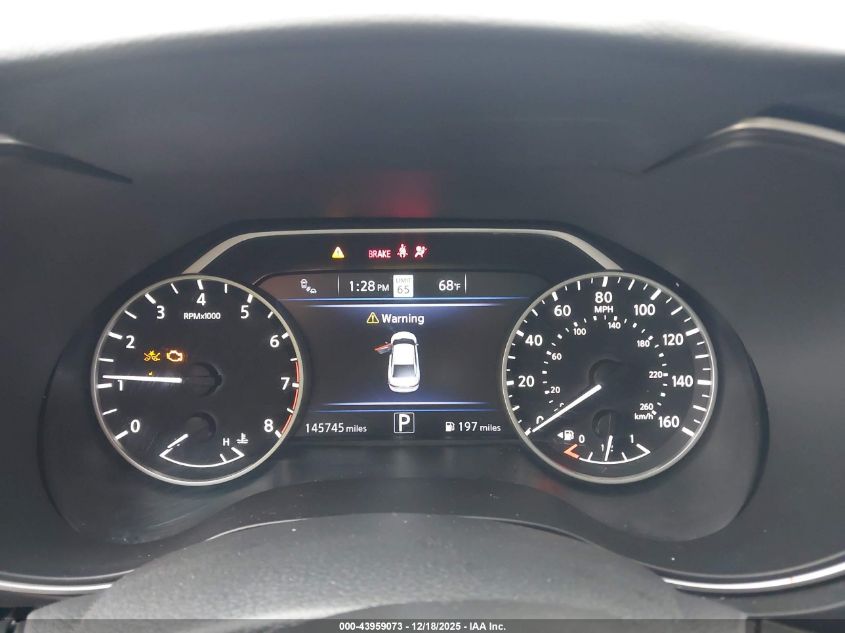 2020 Nissan Maxima Sr Xtronic Cvt VIN: 1N4AA6EV3LC382882 Lot: 43959073