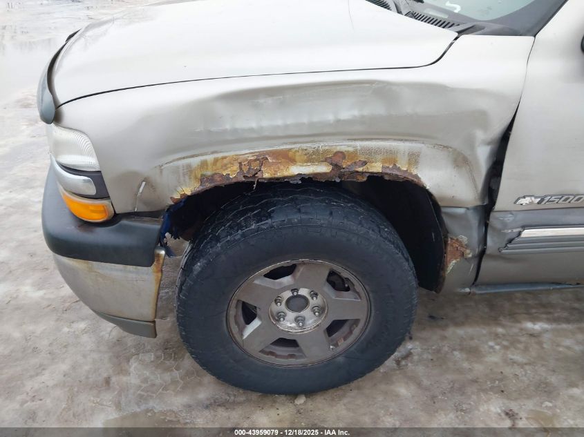 2000 Chevrolet Silverado 1500 Ls VIN: 2GCEK19T2Y1347865 Lot: 43959079