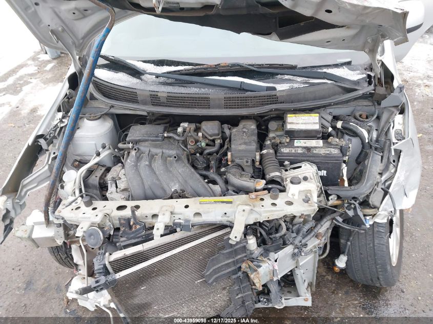 2013 Nissan Versa 1.6 Sv VIN: 3N1CN7APXDL879571 Lot: 43959098