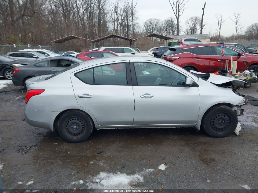 2013 Nissan Versa 1.6 Sv VIN: 3N1CN7APXDL879571 Lot: 43959098