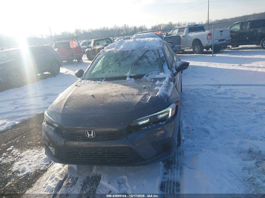 2022 Honda Civic Sport VIN: 2HGFE2F55NH521200 Lot: 43959104