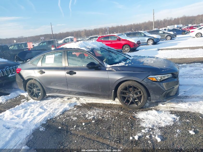 2022 Honda Civic Sport VIN: 2HGFE2F55NH521200 Lot: 43959104