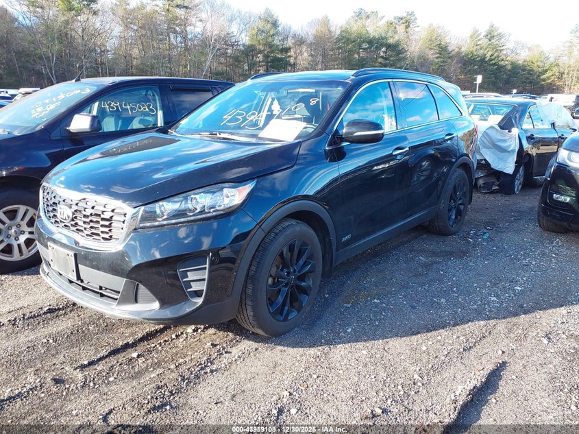 VIN 5XYPGDA53KG587285 2019 KIA SORENTO 3.3L S