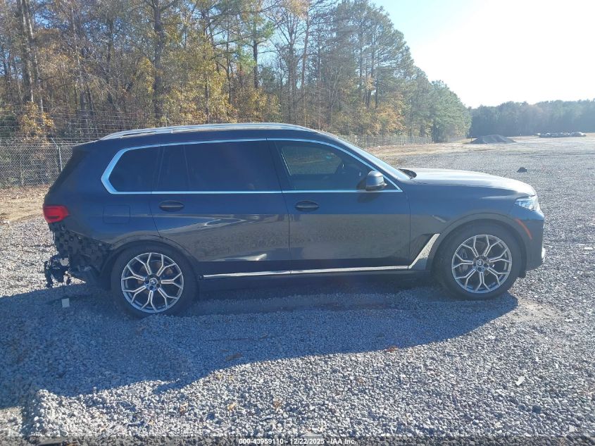 2019 BMW X7 xDrive40I VIN: 5UXCW2C59KL083877 Lot: 43959110