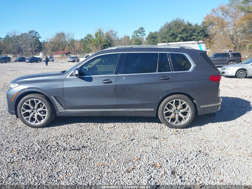 2019 BMW X7 xDrive40I VIN: 5UXCW2C59KL083877 Lot: 43959110