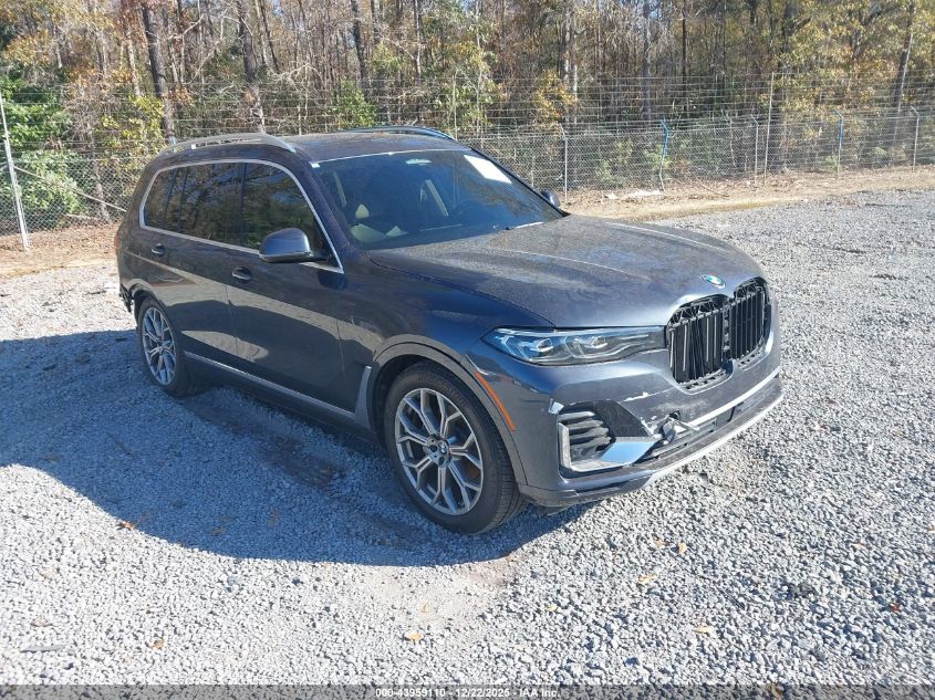 2019 BMW X7 xDrive40I VIN: 5UXCW2C59KL083877 Lot: 43959110
