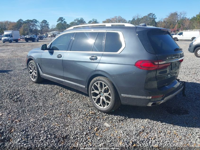2019 BMW X7 xDrive40I VIN: 5UXCW2C59KL083877 Lot: 43959110