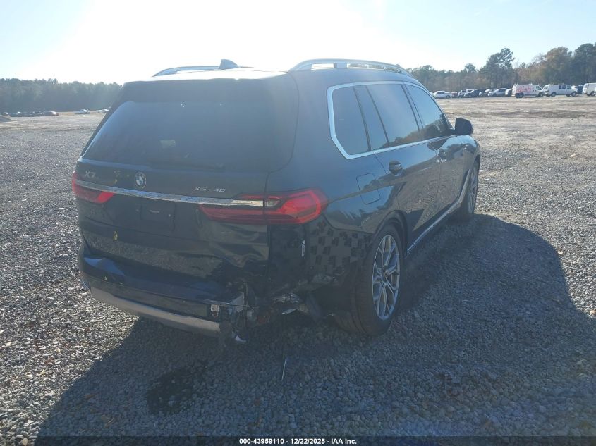 2019 BMW X7 xDrive40I VIN: 5UXCW2C59KL083877 Lot: 43959110