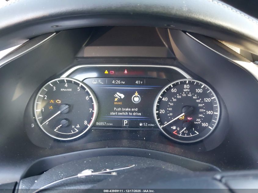 2020 Nissan Murano S Intelligent Awd VIN: 5N1AZ2AS3LN161399 Lot: 43959111