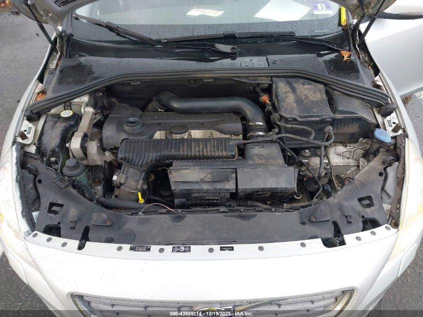2012 Volvo S60 T5 VIN: YV1622FS6C2037467 Lot: 43959114