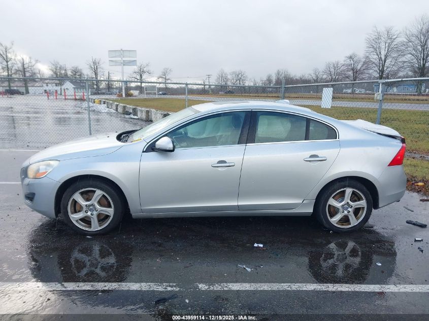 2012 Volvo S60 T5 VIN: YV1622FS6C2037467 Lot: 43959114