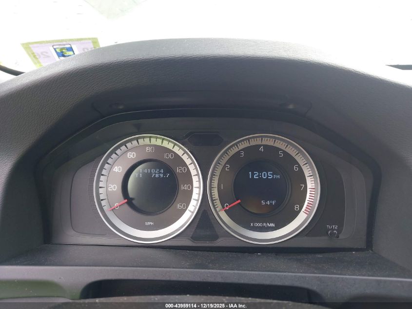 2012 Volvo S60 T5 VIN: YV1622FS6C2037467 Lot: 43959114