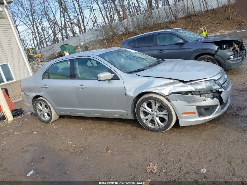 2012 Ford Fusion Se VIN: 3FAHP0HA3CR149606 Lot: 43959116