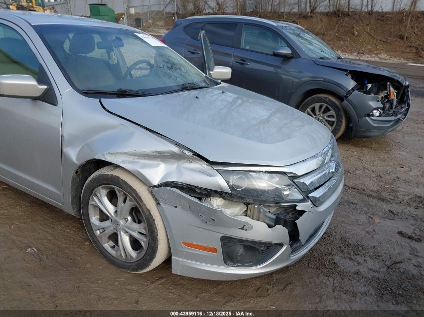 2012 Ford Fusion Se VIN: 3FAHP0HA3CR149606 Lot: 43959116