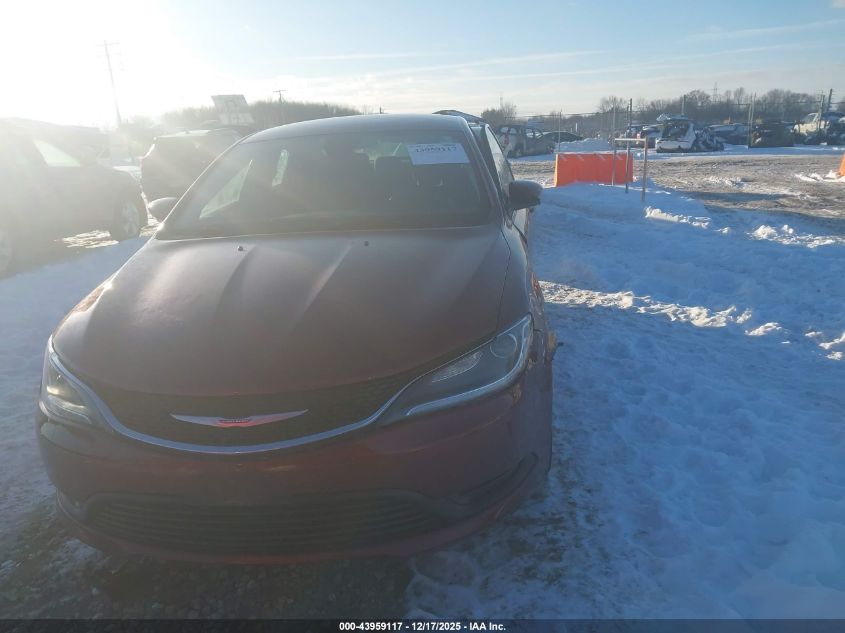 2017 Chrysler 200 Touring VIN: 1C3CCCFB1HN509743 Lot: 43959117