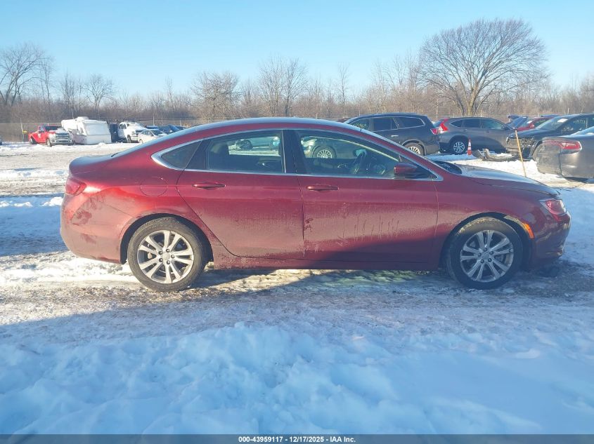 2017 Chrysler 200 Touring VIN: 1C3CCCFB1HN509743 Lot: 43959117