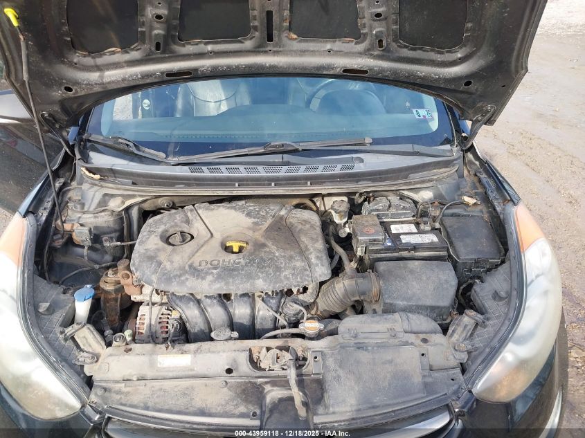 2011 Hyundai Elantra Limited VIN: 5NPDH4AEXBH021505 Lot: 43959118