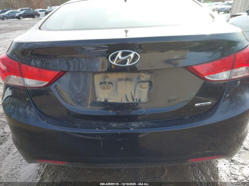 2011 Hyundai Elantra Limited VIN: 5NPDH4AEXBH021505 Lot: 43959118