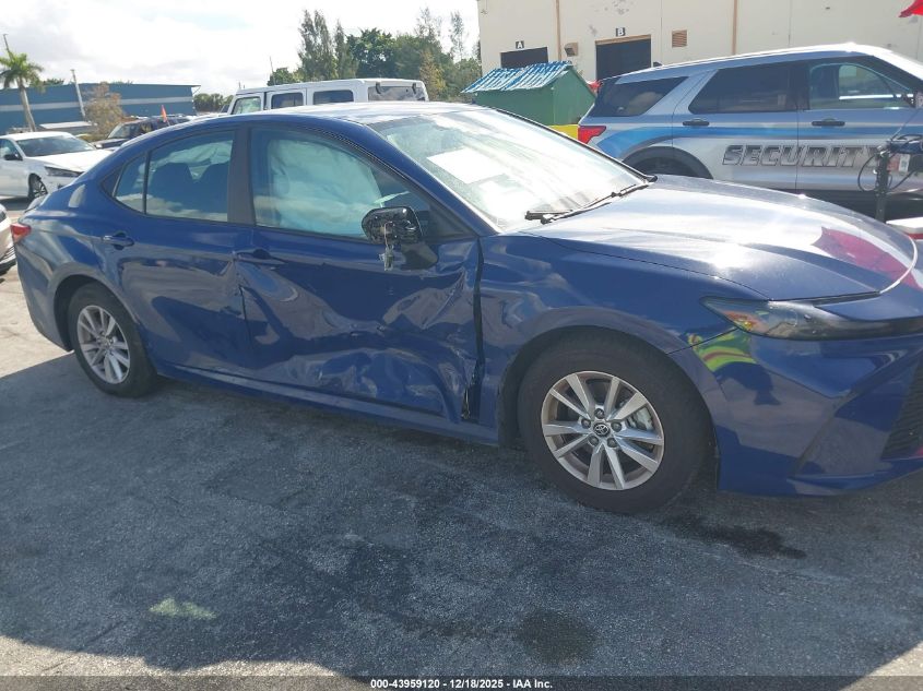 2025 Toyota Camry Le VIN: 4T1DAACK6SU089615 Lot: 43959120