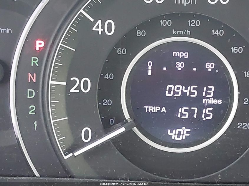 2012 Honda Cr-V Ex-L VIN: 5J6RM3H7XCL024690 Lot: 43959121