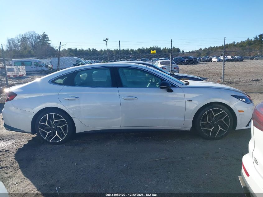 2022 Hyundai Sonata N Line VIN: KMHL14JC2NA214799 Lot: 43959122