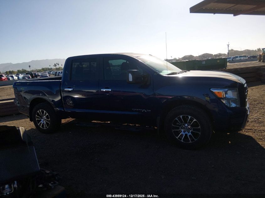 2021 Nissan Titan Sv 4X2 VIN: 1N6AA1EF6MN534484 Lot: 43959124