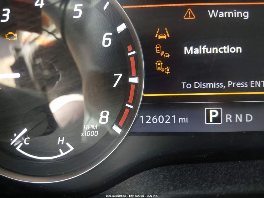 2021 Nissan Titan Sv 4X2 VIN: 1N6AA1EF6MN534484 Lot: 43959124