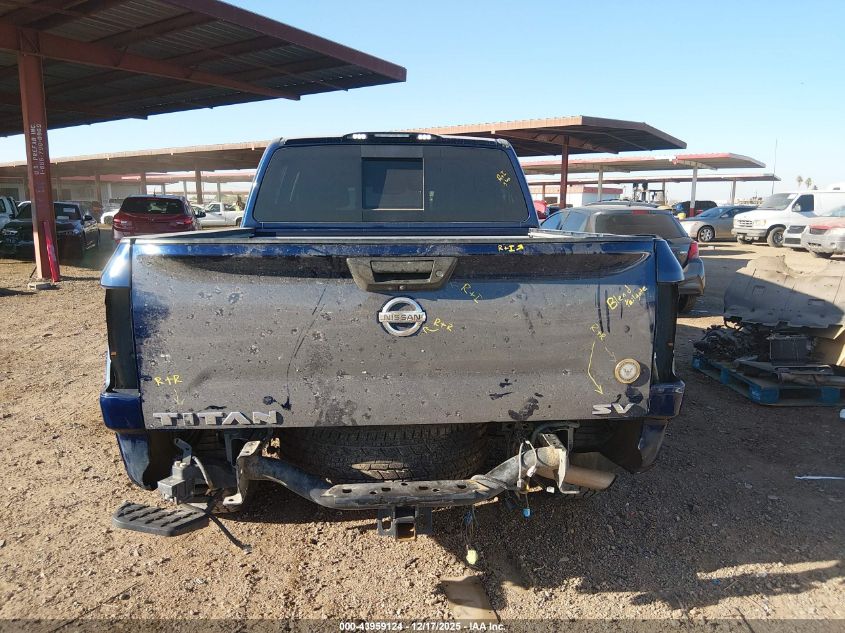 2021 Nissan Titan Sv 4X2 VIN: 1N6AA1EF6MN534484 Lot: 43959124