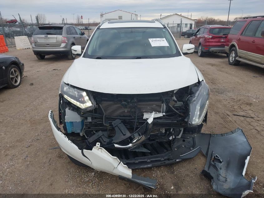 2016 Nissan Rogue Sv VIN: 5N1AT2MV9GC859394 Lot: 43959130