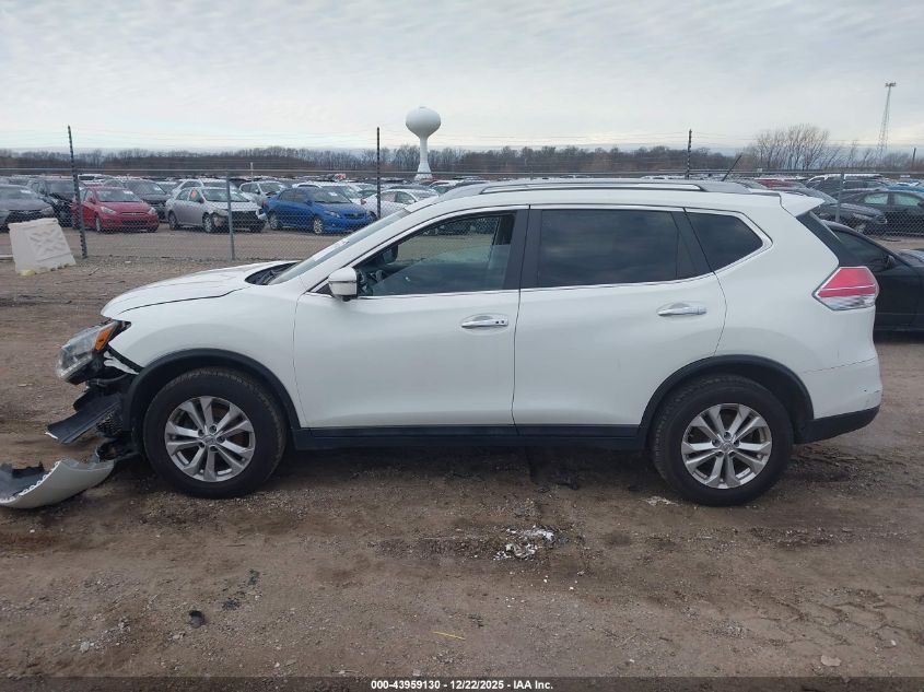 2016 Nissan Rogue Sv VIN: 5N1AT2MV9GC859394 Lot: 43959130