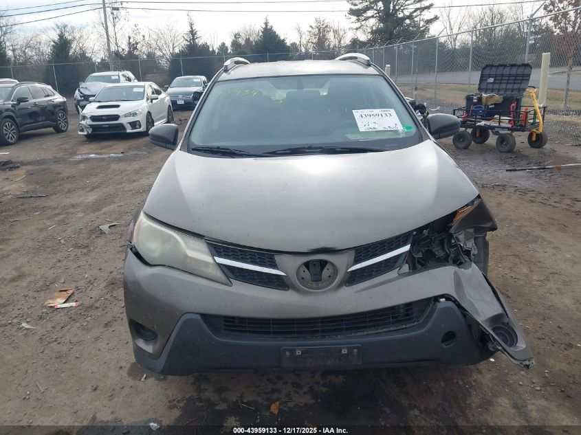 2014 Toyota Rav4 Le VIN: JTMBFREV1ED073832 Lot: 43959133