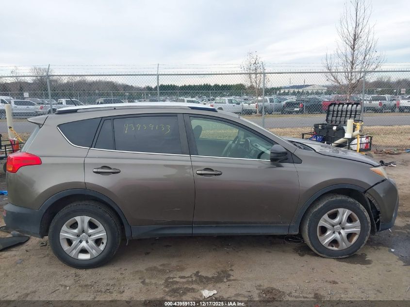 2014 Toyota Rav4 Le VIN: JTMBFREV1ED073832 Lot: 43959133