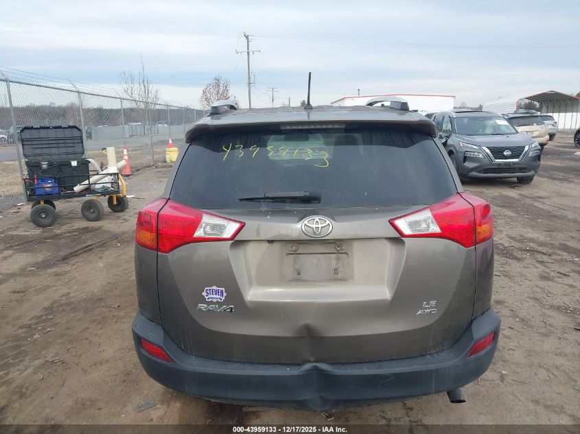 2014 Toyota Rav4 Le VIN: JTMBFREV1ED073832 Lot: 43959133