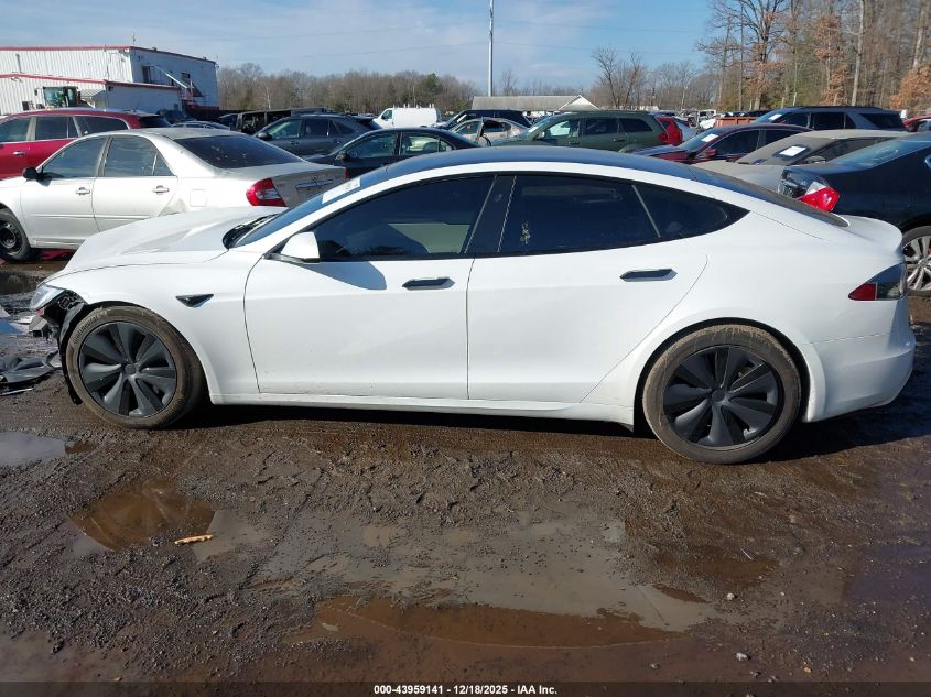 2022 Tesla Model S Dual Motor All-Wheel Drive VIN: 5YJSA1E53NF465039 Lot: 43959141