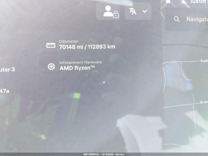 2022 Tesla Model S Dual Motor All-Wheel Drive VIN: 5YJSA1E53NF465039 Lot: 43959141