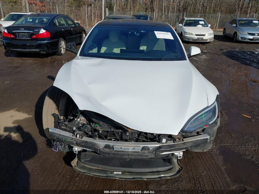 2022 Tesla Model S Dual Motor All-Wheel Drive VIN: 5YJSA1E53NF465039 Lot: 43959141