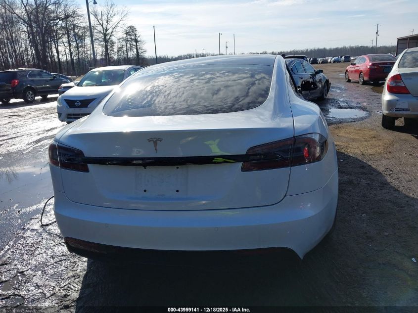 2022 Tesla Model S Dual Motor All-Wheel Drive VIN: 5YJSA1E53NF465039 Lot: 43959141